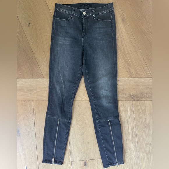 J Brand Women's Skinny Jeans - Dark Gray - Picture 1 of 2